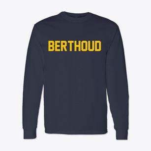 Berthoud Colorado Classic Block Classic Long Sleeve T-Shirt