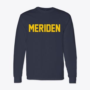 Meriden Connecticut Classic Block Classic Long Sleeve T-Shirt