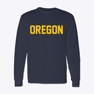 Oregon Illinois Classic Block Classic Long Sleeve T-Shirt