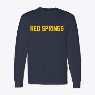 Red Springs North Carolina Classic Block Classic Long Sleeve T-Shirt