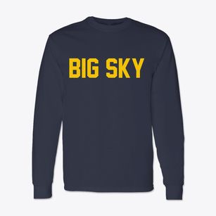 Big Sky Montana Classic Block Classic Long Sleeve T-Shirt