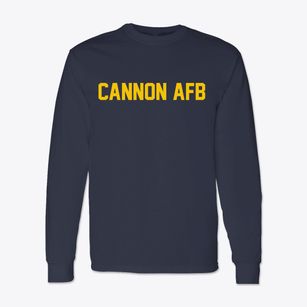 Cannon Afb New Mexico Classic Block Classic Long Sleeve T-Shirt