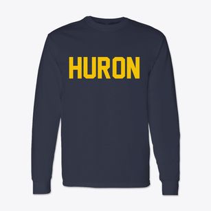 Huron New York Classic Block Classic Long Sleeve T-Shirt