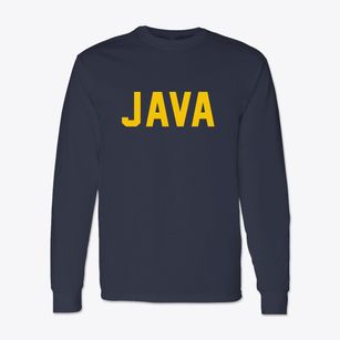 Java New York Classic Block Classic Long Sleeve T-Shirt