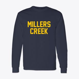 Millers Creek North Carolina Classic Block Classic Long Sleeve T-Shirt