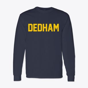Dedham Massachusetts Classic Block Classic Long Sleeve T-Shirt