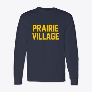 Prairie Village Kansas Classic Block Classic Long Sleeve T-Shirt