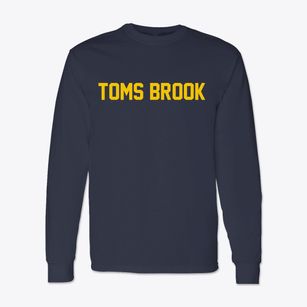 Toms Brook Virginia Classic Block Classic Long Sleeve T-Shirt