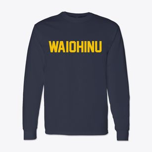 Waiohinu Hawaii Classic Block Classic Long Sleeve T-Shirt