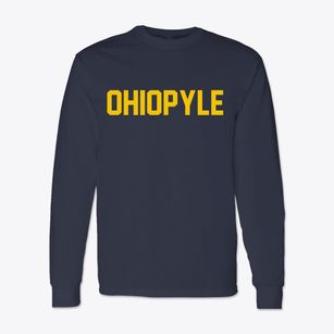 Ohiopyle Pennsylvania Classic Block Classic Long Sleeve T-Shirt