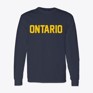 Ontario Oregon Classic Block Classic Long Sleeve T-Shirt