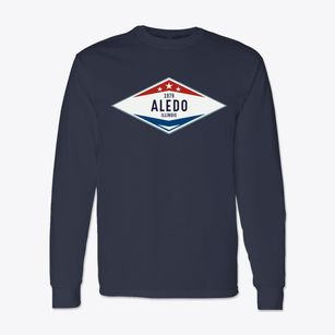 Aledo Illinois Diamond Star Classic Long Sleeve T-Shirt