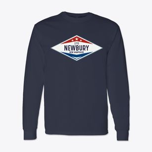 Newbury New Hampshire Diamond Star Classic Long Sleeve T-Shirt