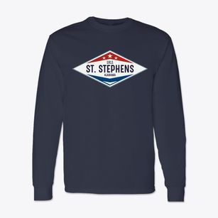 St. Stephens Alabama Diamond Star Classic Long Sleeve T-Shirt