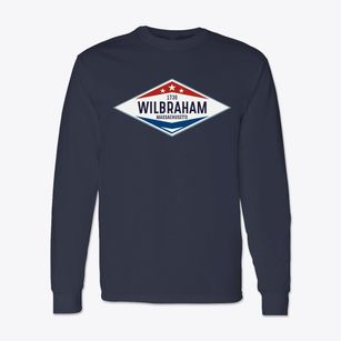 Wilbraham Massachusetts Diamond Star Classic Long Sleeve T-Shirt