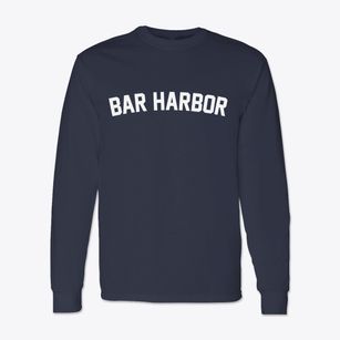 Bar Harbor Maine Classic Curve Classic Long Sleeve T-Shirt