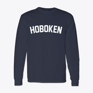 Hoboken New Jersey Classic Curve Classic Long Sleeve T-Shirt