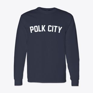 Polk City Iowa Classic Curve Classic Long Sleeve T-Shirt