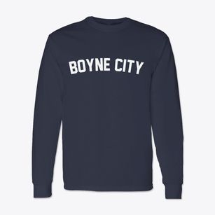 Boyne City Michigan Classic Curve Classic Long Sleeve T-Shirt