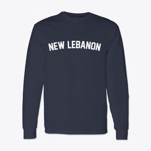 New Lebanon New York Classic Curve Classic Long Sleeve T-Shirt
