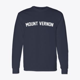 Mount Vernon Washington Classic Curve Classic Long Sleeve T-Shirt