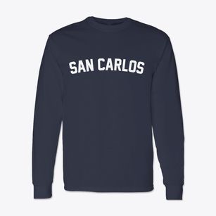 San Carlos California Classic Curve Classic Long Sleeve T-Shirt