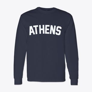 Athens Maine Classic Curve Classic Long Sleeve T-Shirt