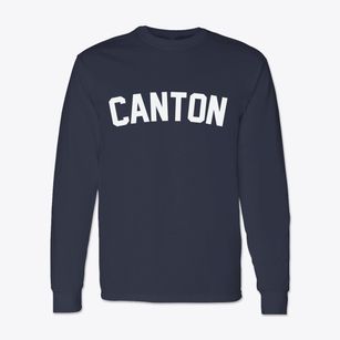 Canton Massachusetts Classic Curve Classic Long Sleeve T-Shirt