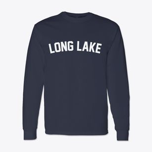 Long Lake New York Classic Curve Classic Long Sleeve T-Shirt