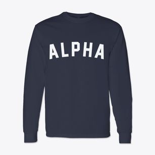 Alpha Illinois Classic Curve Classic Long Sleeve T-Shirt