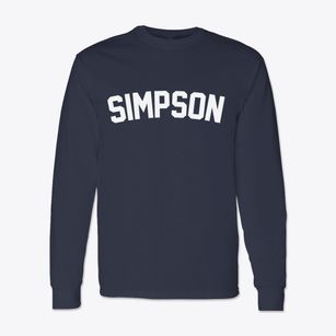 Simpson North Carolina Classic Curve Classic Long Sleeve T-Shirt