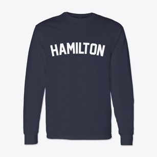 Hamilton North Carolina Classic Curve Classic Long Sleeve T-Shirt
