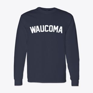 Waucoma Iowa Classic Curve Classic Long Sleeve T-Shirt