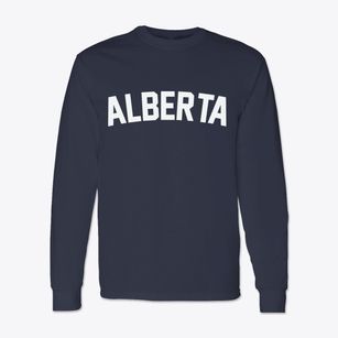 Alberta Minnesota Classic Curve Classic Long Sleeve T-Shirt