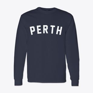 Perth North Dakota Classic Curve Classic Long Sleeve T-Shirt