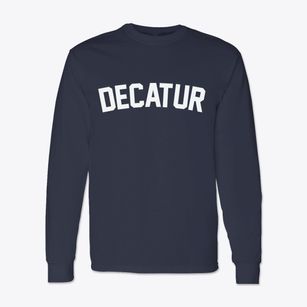 Decatur Illinois Classic Curve Classic Long Sleeve T-Shirt