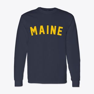 Maine Wisconsin Classic Curve Classic Long Sleeve T-Shirt
