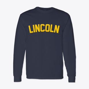 Lincoln Rhode Island Classic Curve Classic Long Sleeve T-Shirt