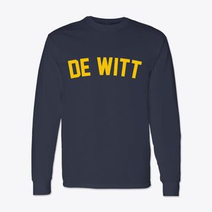 De Witt Nebraska Classic Curve Classic Long Sleeve T-Shirt
