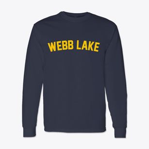 Webb Lake Wisconsin Classic Curve Classic Long Sleeve T-Shirt