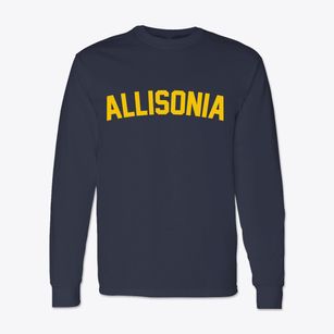 Allisonia Virginia Classic Curve Classic Long Sleeve T-Shirt