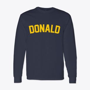 Donald Washington Classic Curve Classic Long Sleeve T-Shirt