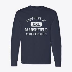 Marshfield Massachusetts Athletic Dept Classic Long Sleeve T-Shirt