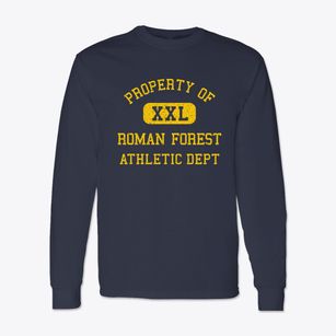 Roman Forest Texas Athletic Dept Classic Long Sleeve T-Shirt
