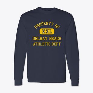 Delray Beach Florida Athletic Dept Classic Long Sleeve T-Shirt
