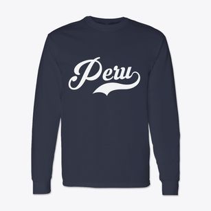 Peru New York Vintage Team Classic Long Sleeve T-Shirt