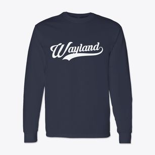 Wayland Michigan Vintage Team Classic Long Sleeve T-Shirt