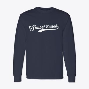 Sunset Beach North Carolina Vintage Team Classic Long Sleeve T-Shirt