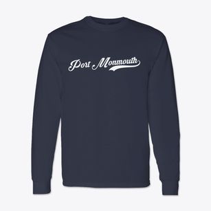 Port Monmouth New Jersey Vintage Team Classic Long Sleeve T-Shirt