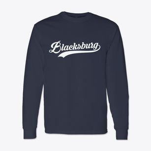 Blacksburg Virginia Vintage Team Classic Long Sleeve T-Shirt